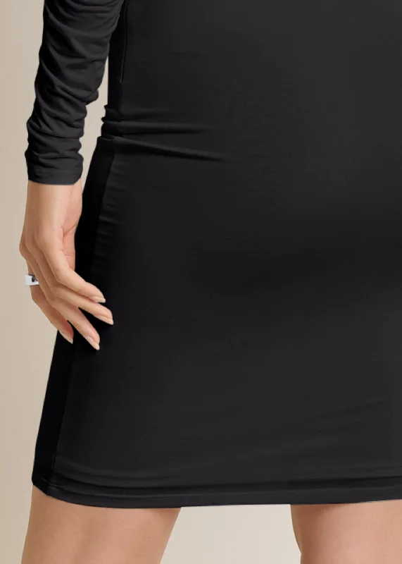 Shape Embrace long sleeve dress - Black