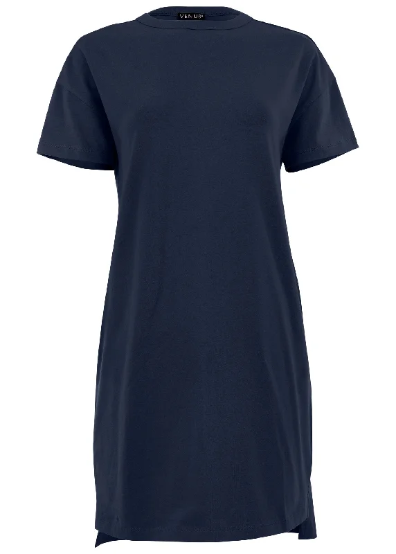 T-shirt dress - Navy