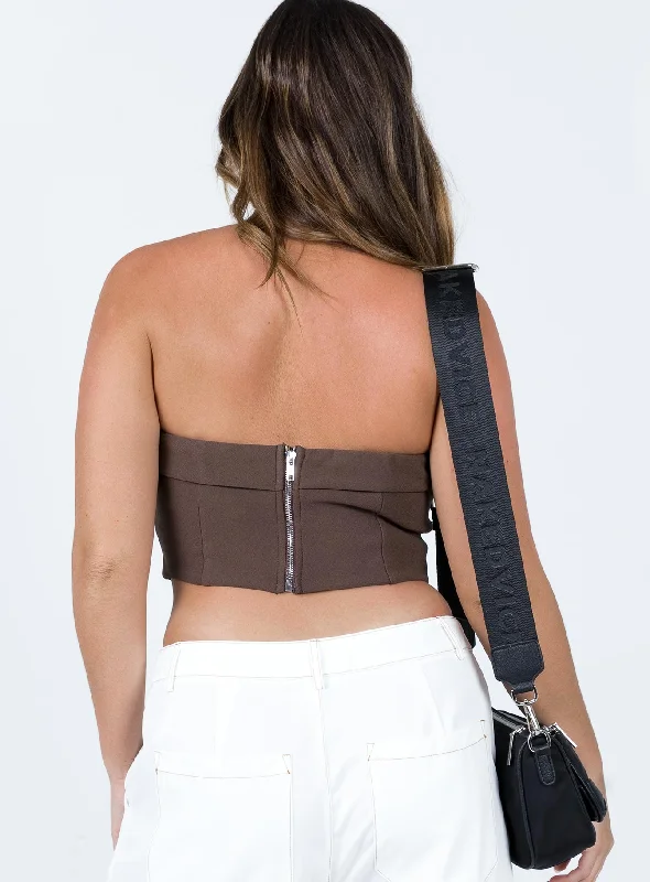 Chadwick Top Brown