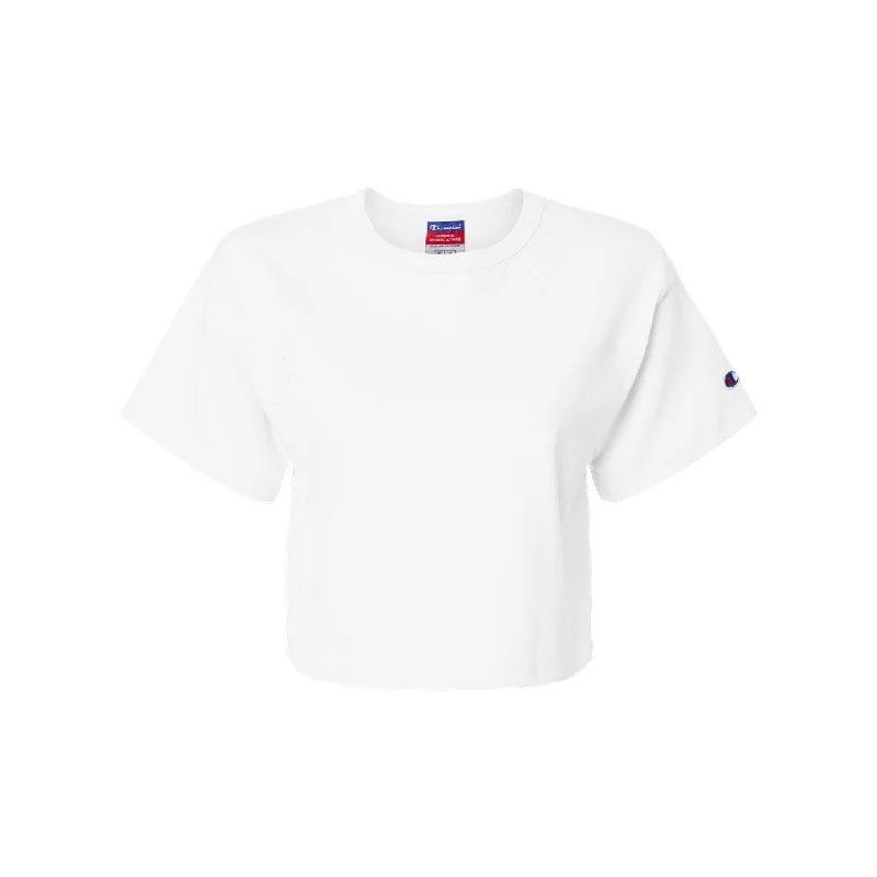 Champion Women's Heritage Jersey Crop T-Shirt