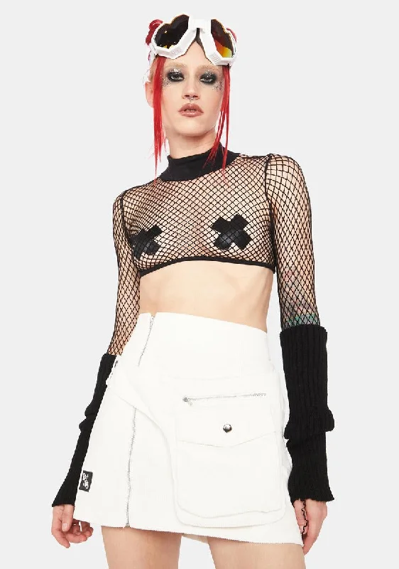 Cyber Bunny Utility Skirt