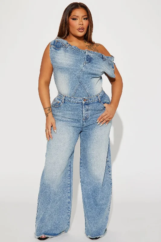 Dakota Denim Jumpsuit - Denim