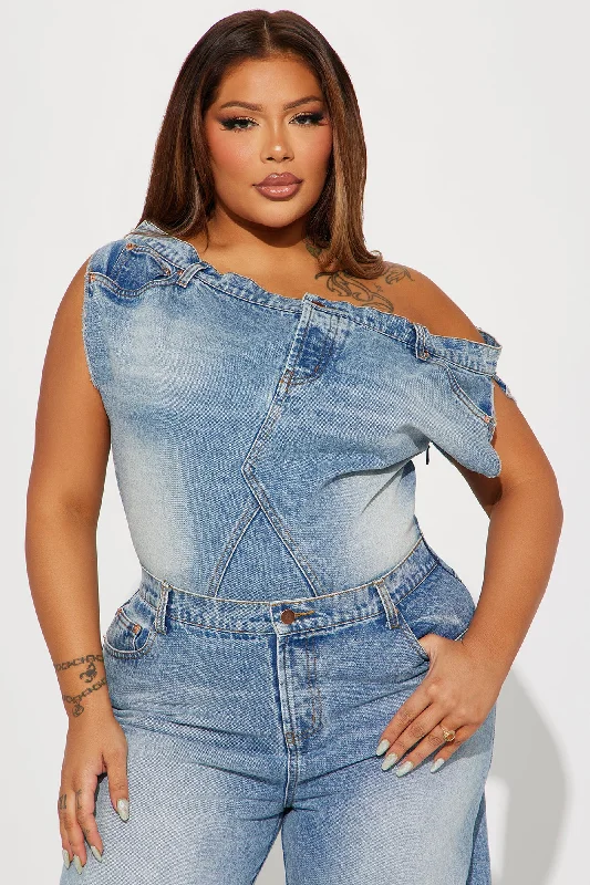 Dakota Denim Jumpsuit - Denim