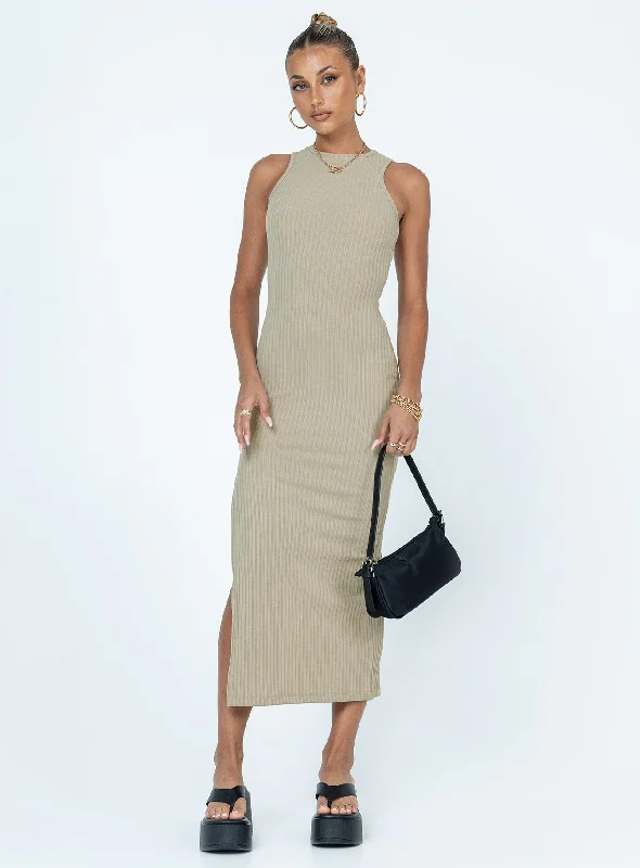 Ellie Maxi Dress Beige