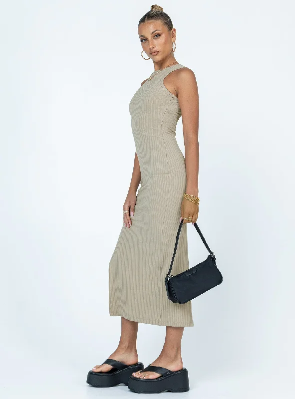 Ellie Maxi Dress Beige