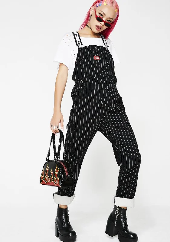 Pinstripe Overalls