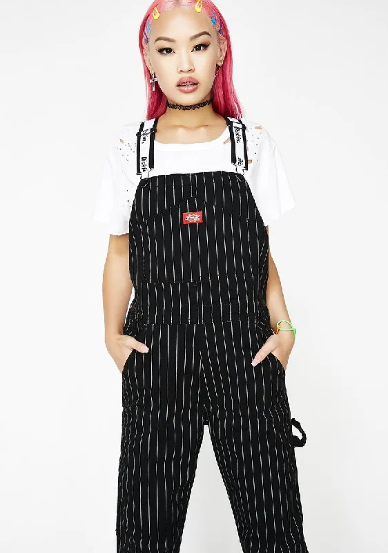 Pinstripe Overalls