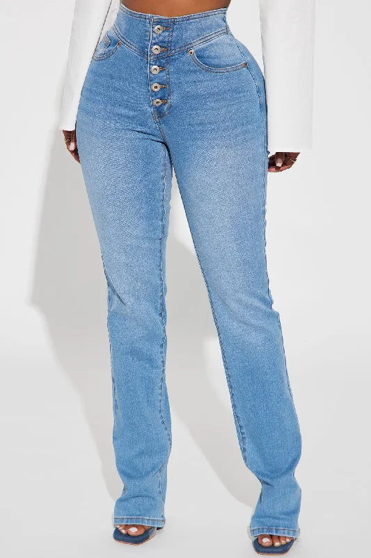 Savannah Booty Lifter Stretch Bootcut Jean - Medium Wash