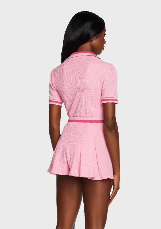 Skipping Beats Knit Romper