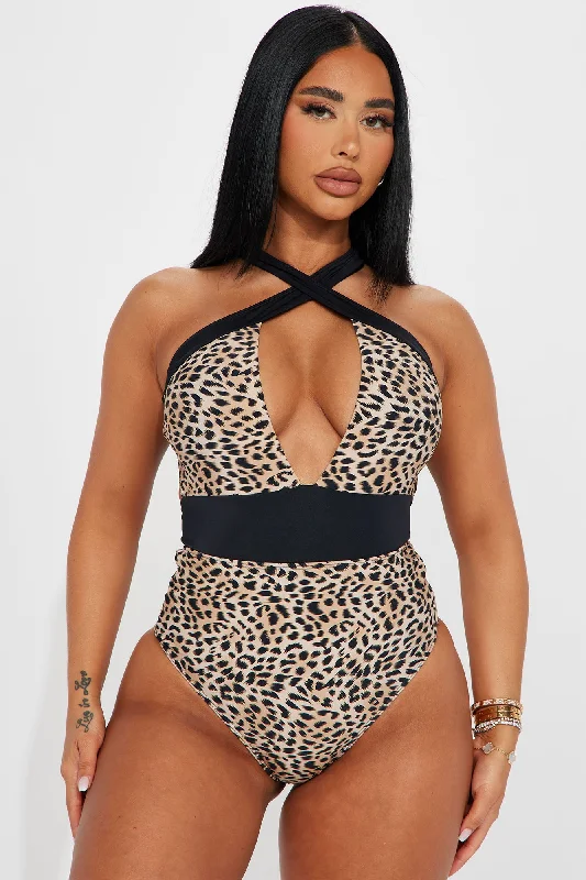 Emma 1 Piece Swimsuit - Leopard