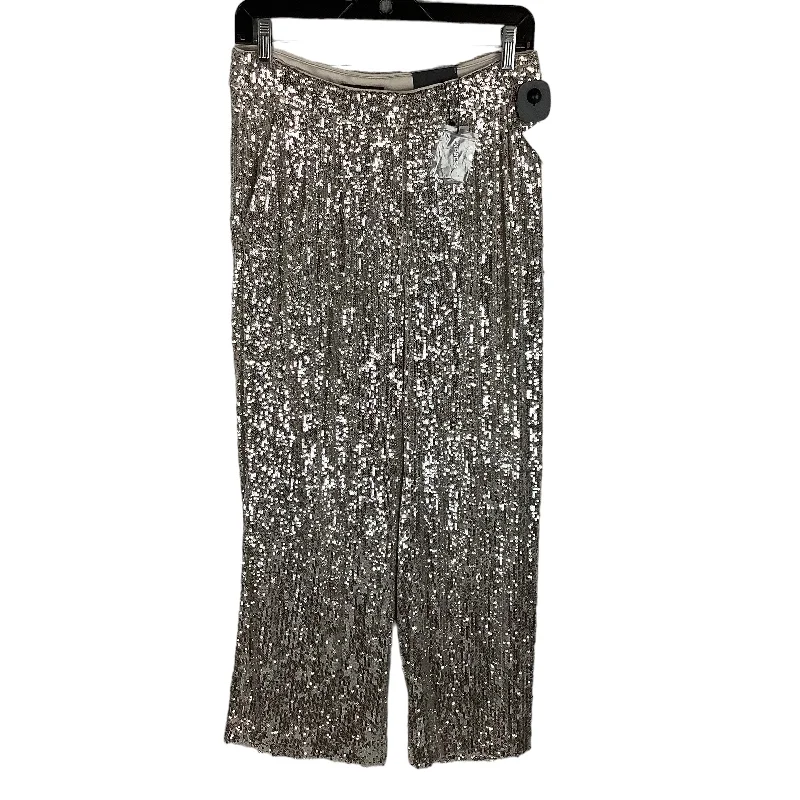 Pants Dress By Express In Silver, Size: S