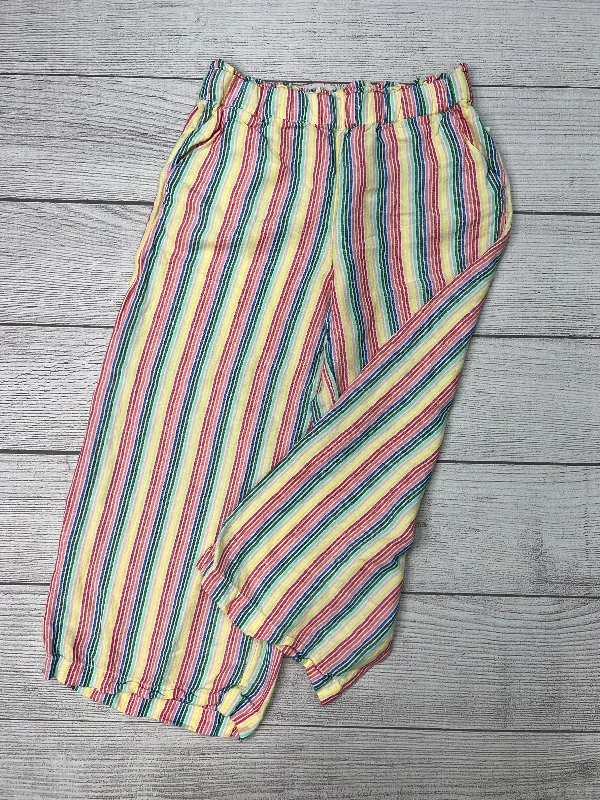 Pants Palazzo By Loft In Rainbow, Size: Petite   Small