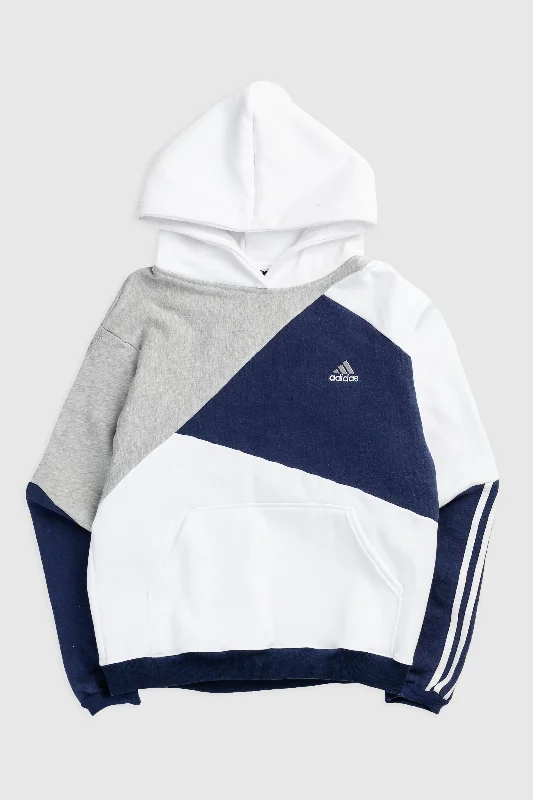 Rework Adidas Patchwork Sweatshirt - S