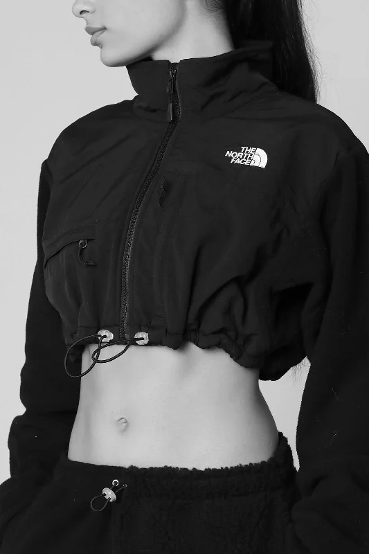 Rework North Face Crop Fleece Jacket - XS, S, M, L, XL