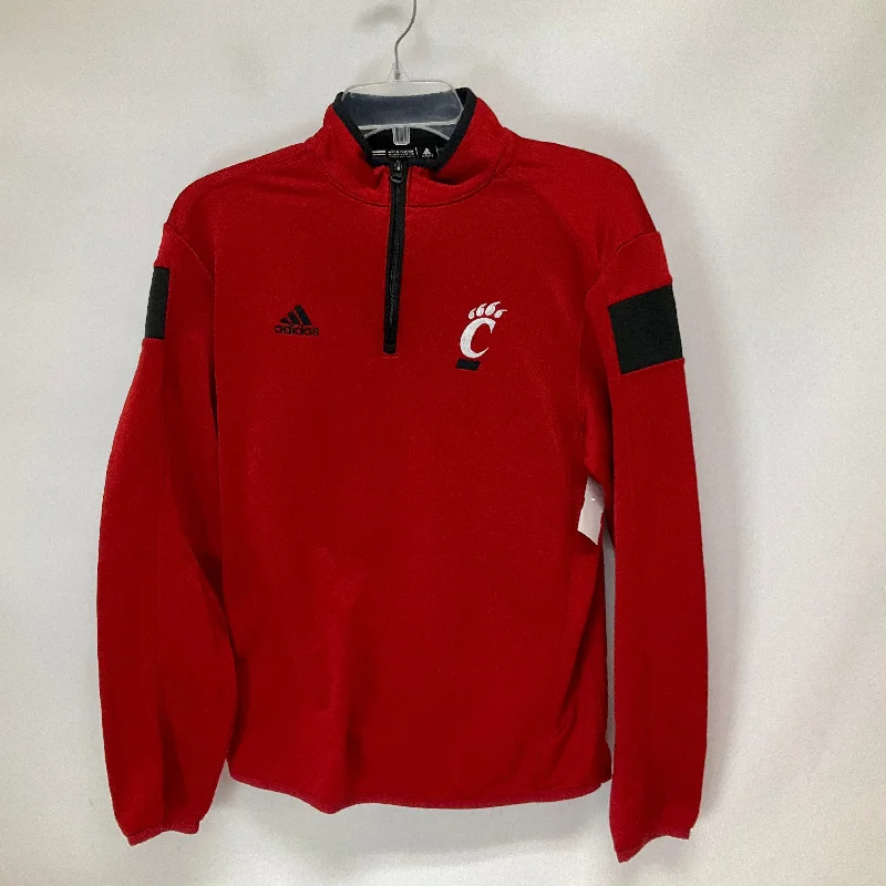 Sports Team Athletic Top Long Sleeve Collar Adidas, Size S