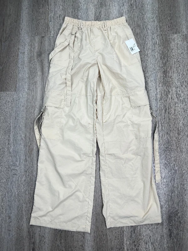 Tan Pants Wide Leg Forever 21, Size S