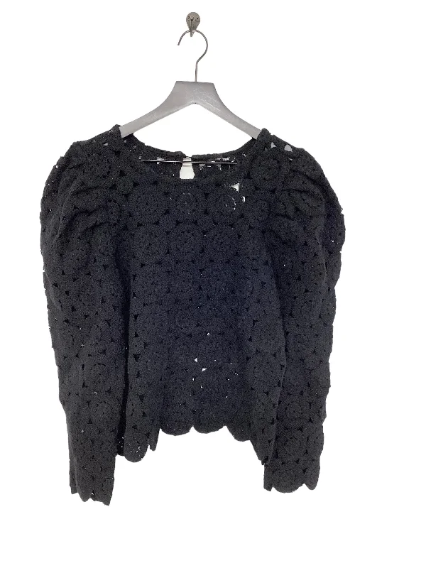 Top Long Sleeve By Express In Black, Size: M