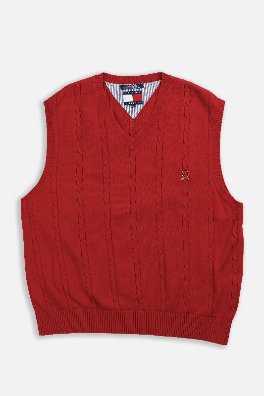 Vintage Tommy Knit Sweater Vest - XL