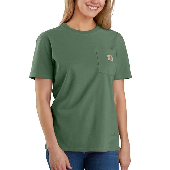 Women's Loose Fit Heavyweight Short-Sleeve Pocket T-Shirt