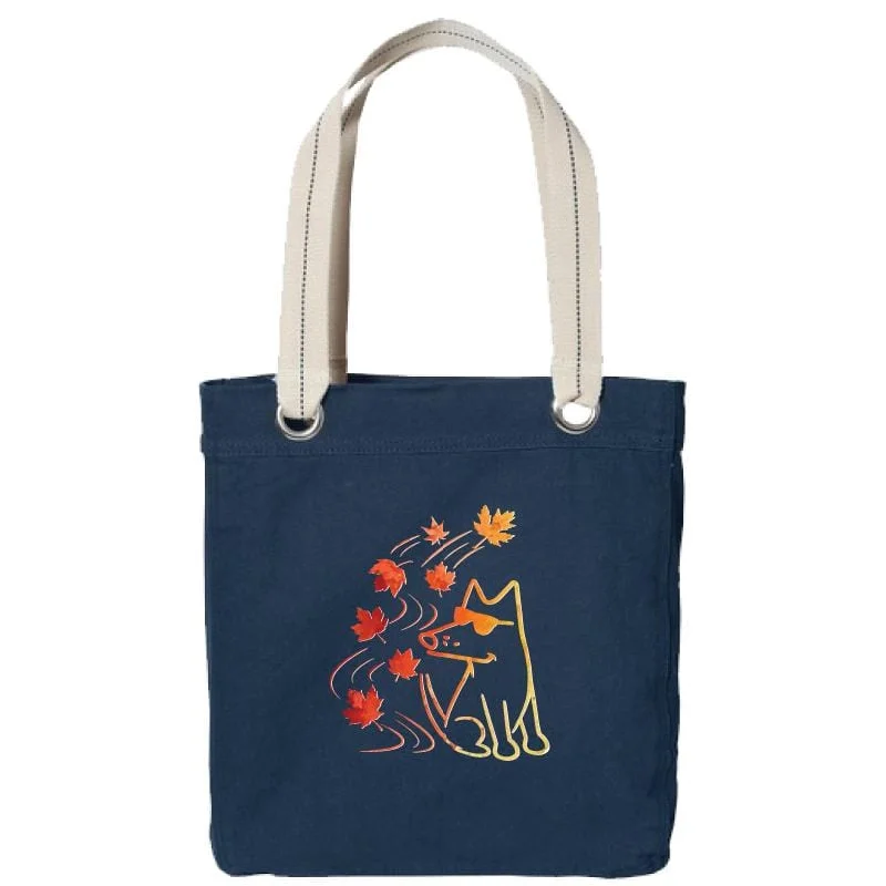 Autumn Wind - Canvas Tote