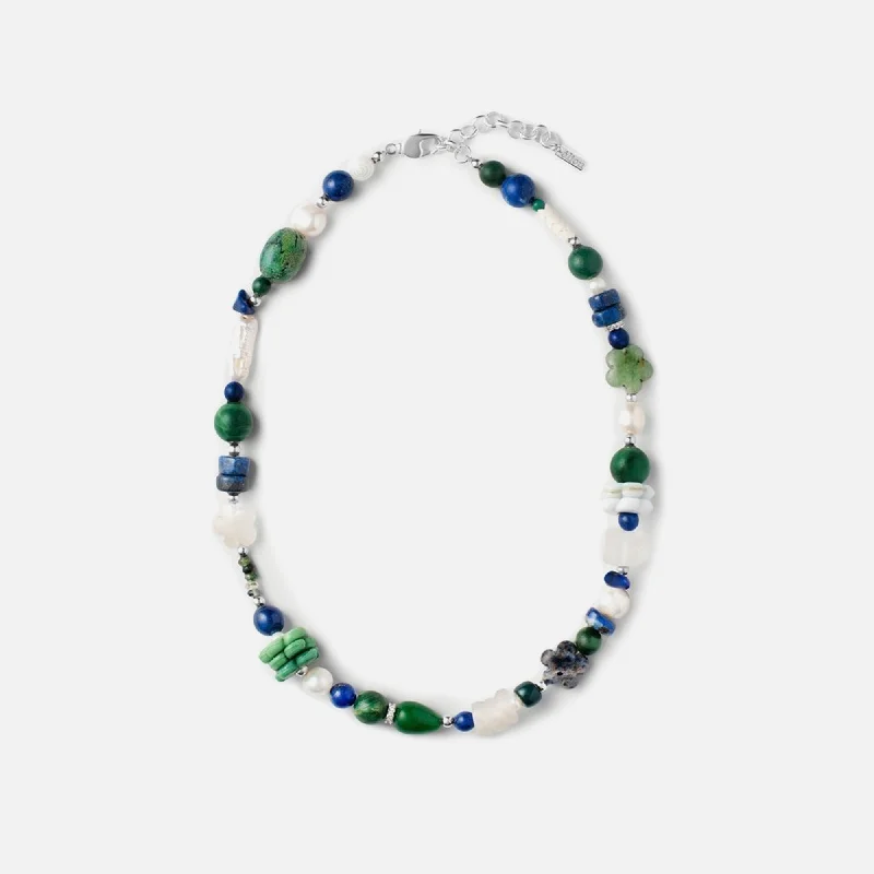 Eliou August Necklace - Jade Lapis