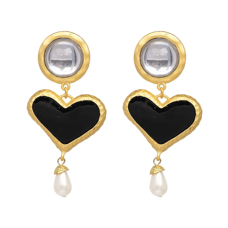 Hot Girl Queen of Hearts Statement Earrings