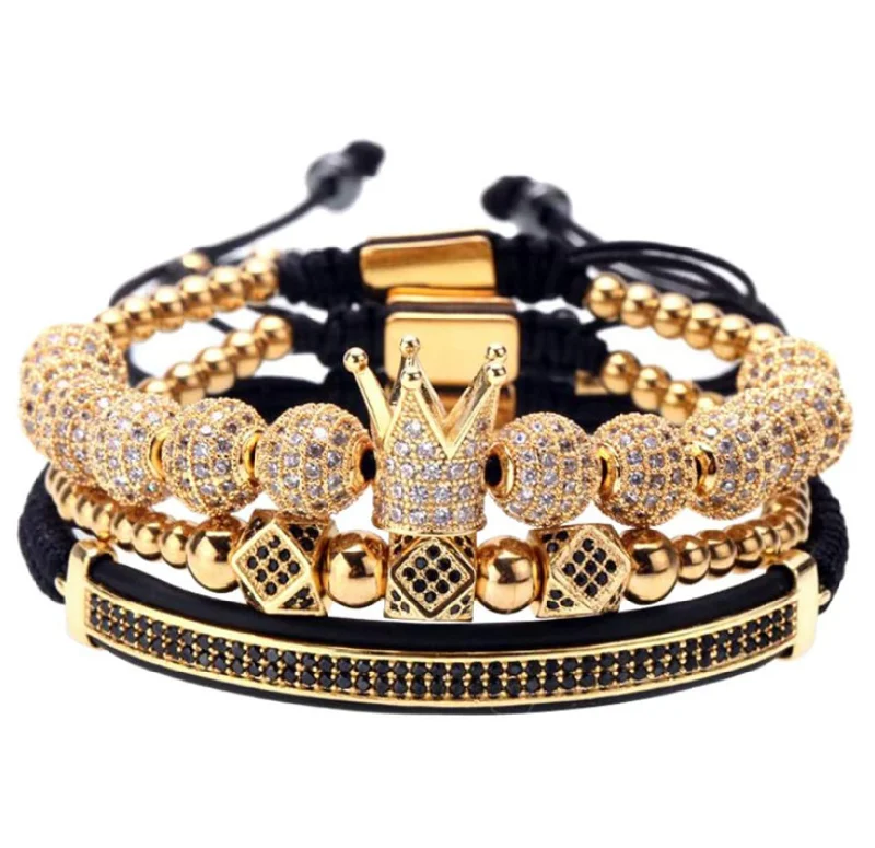 Hot Girl Royal Elegance Stacked Bracelet