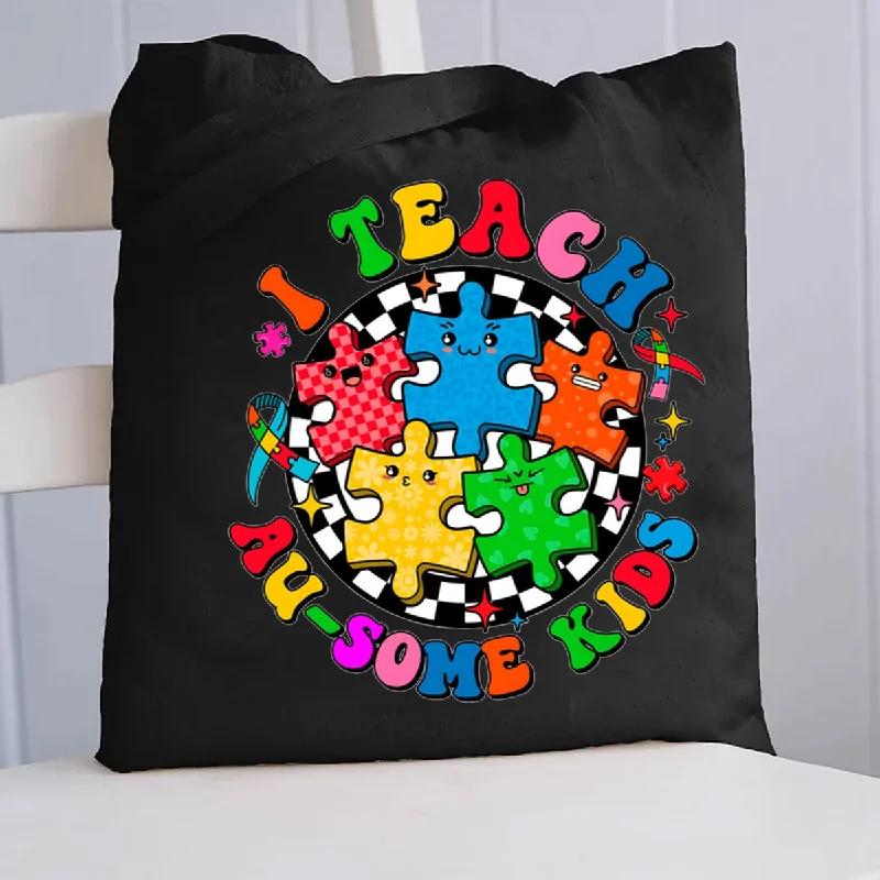 I Teach Au-some Kids Tote Bag