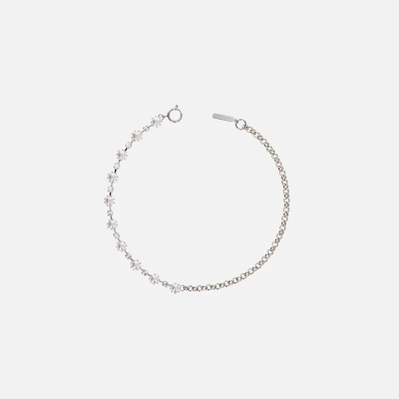 Justine Clenquet Moriah Necklace - Palladium