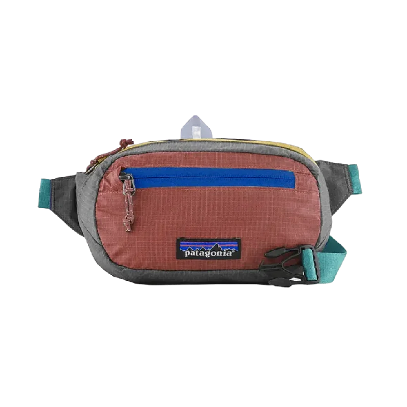 Patagonia Ultralight Black Hole® Mini Hip Pack 1L - Patchwork : Obsidian Plum