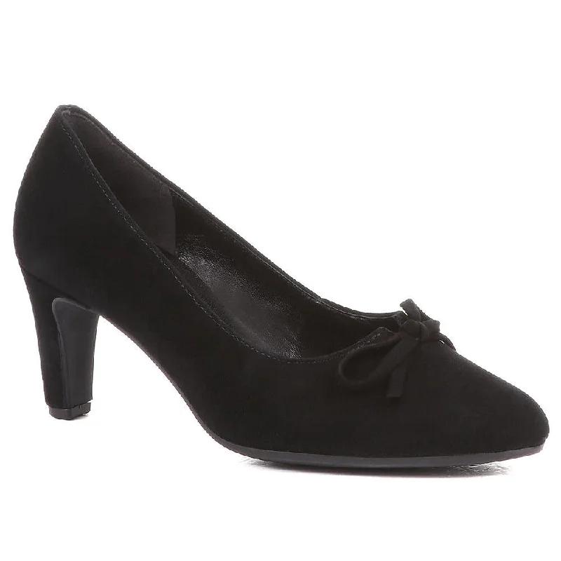 Elberta Suede Court Shoes - GAB36542 / 323 036