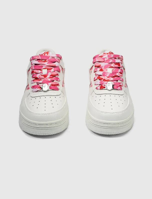 BAPE STA ICON ABC CAMO M2 ""PINK""