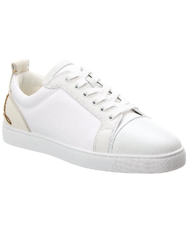 Christian Louboutin Fun Louis Junior Leather Sneaker