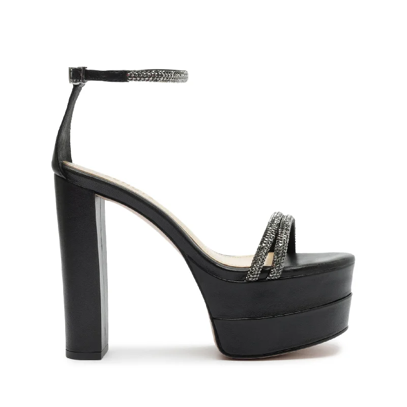 Fabienne Platform Leather Sandal