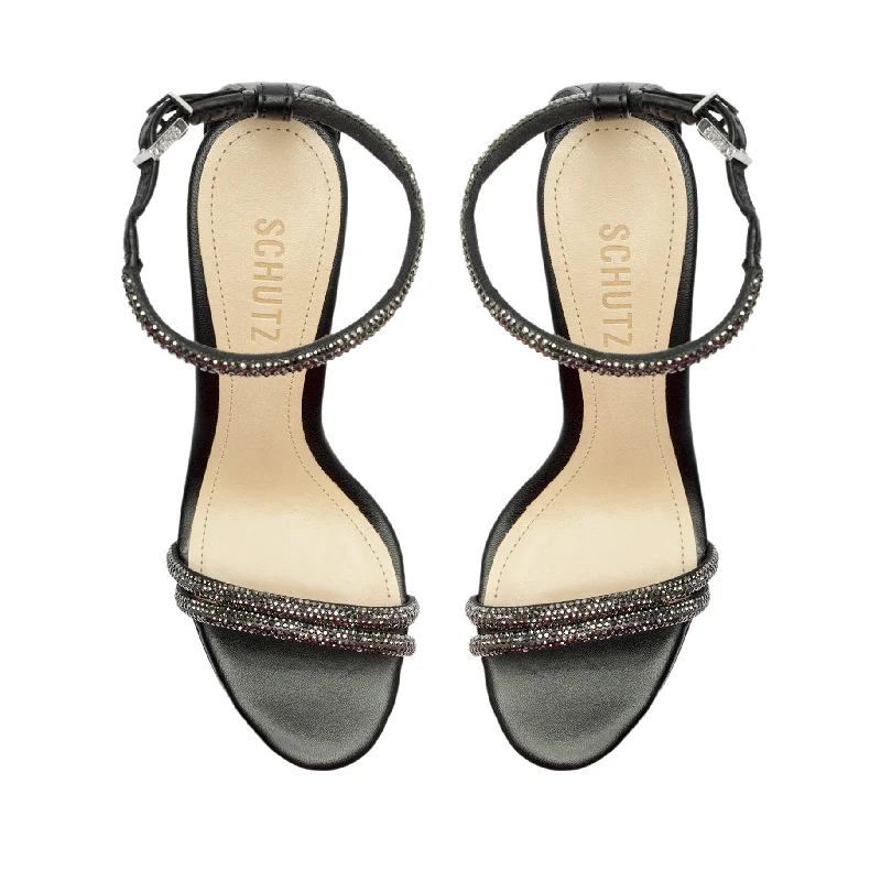 Fabienne Platform Leather Sandal