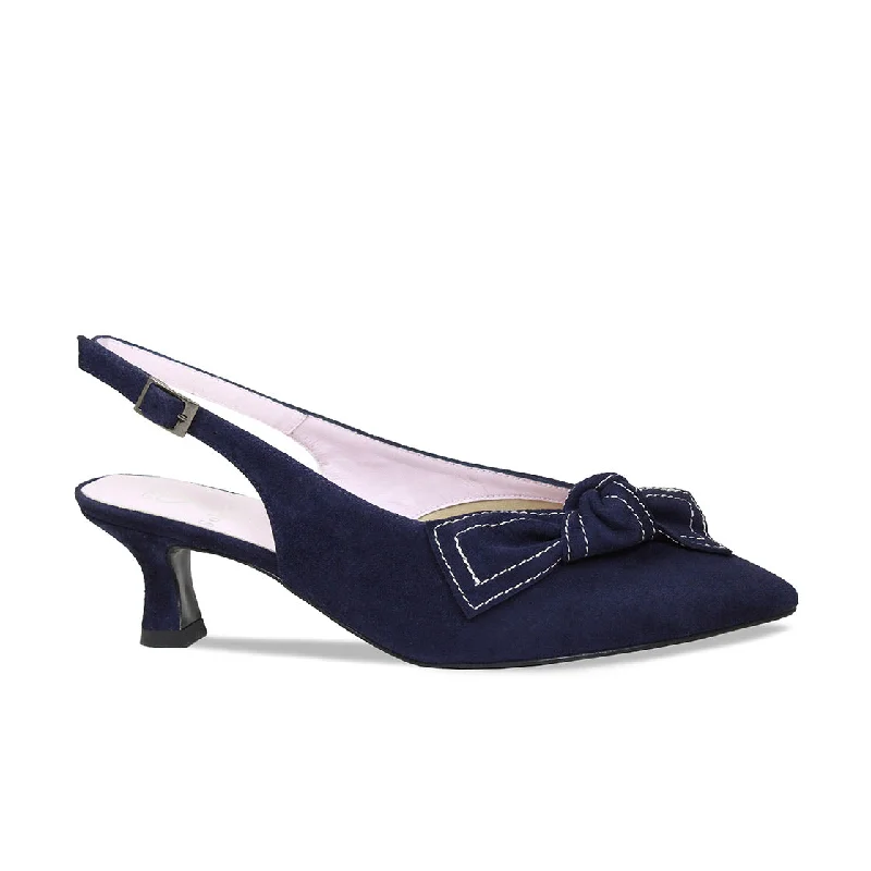 Katrina: Navy Suede