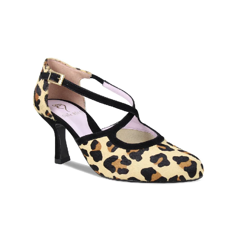 Meredith: Luxe Leopard & Black Suede