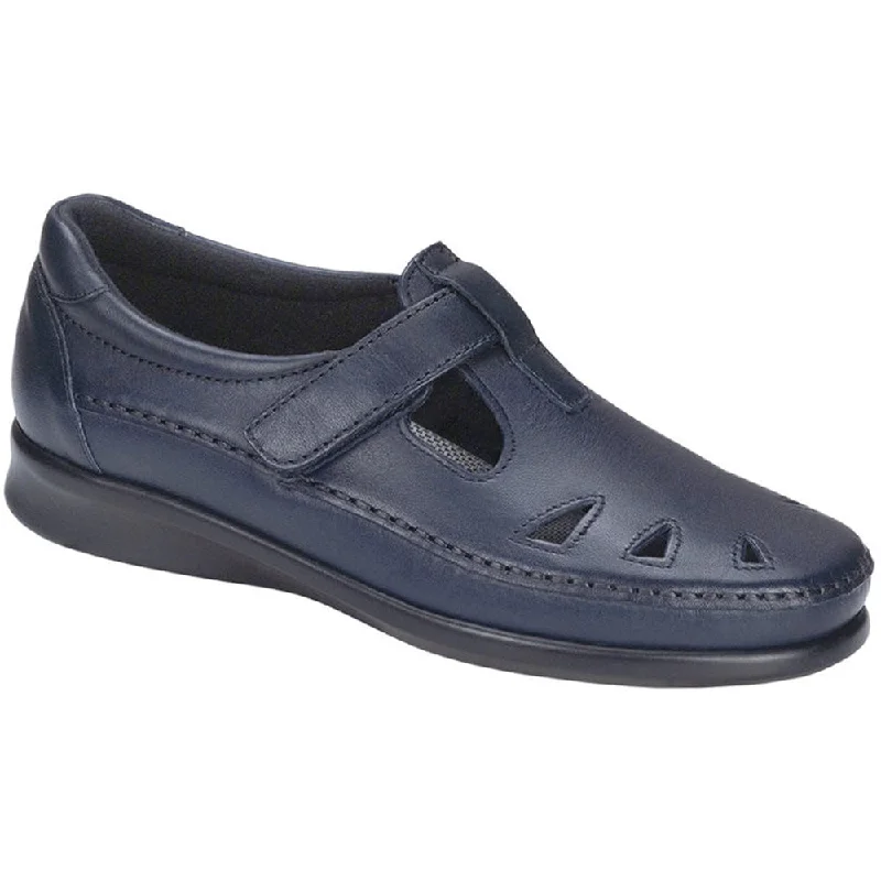 SAS Roamer Navy Leather (Women's)