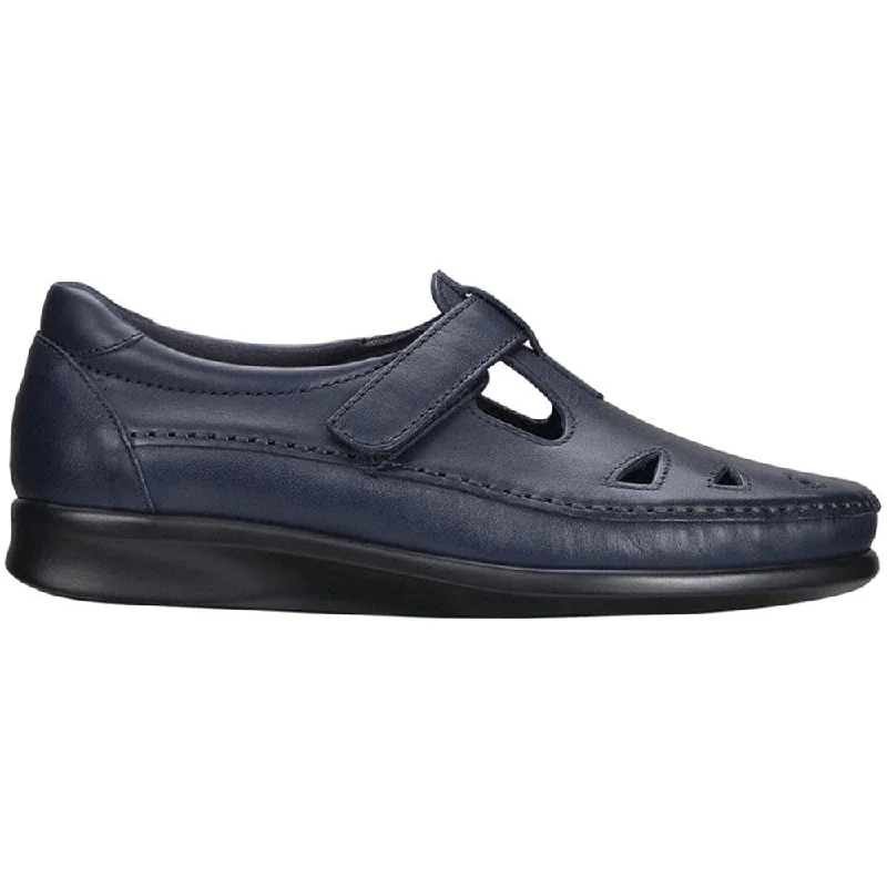 SAS Roamer Navy Leather (Women's)