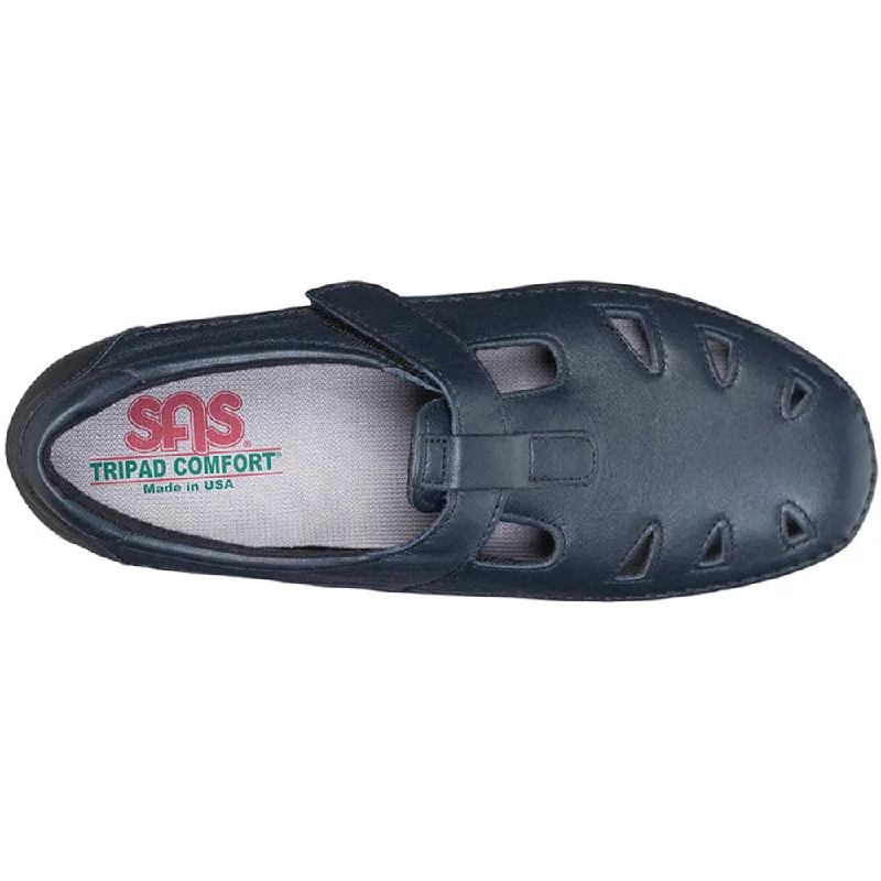 SAS Roamer Navy Leather (Women's)