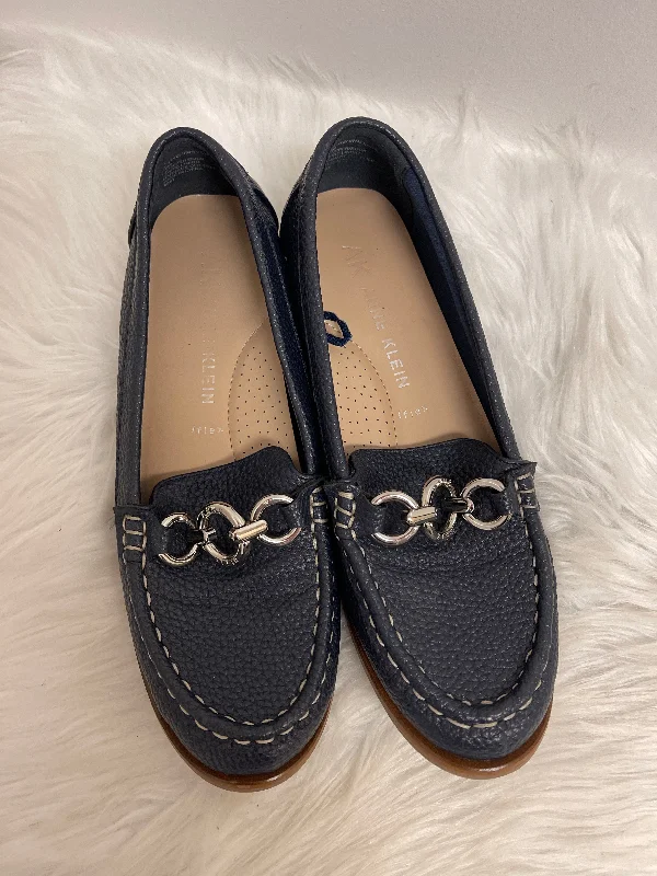 Shoes Flats By Anne Klein In Navy, Size: 7.5