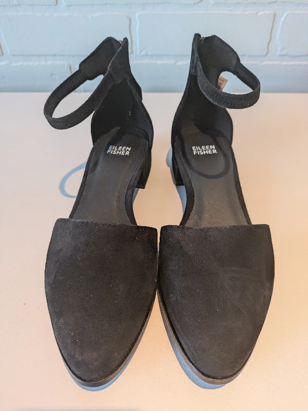 Shoes Flats By Eileen Fisher In Black, Size: 7.5