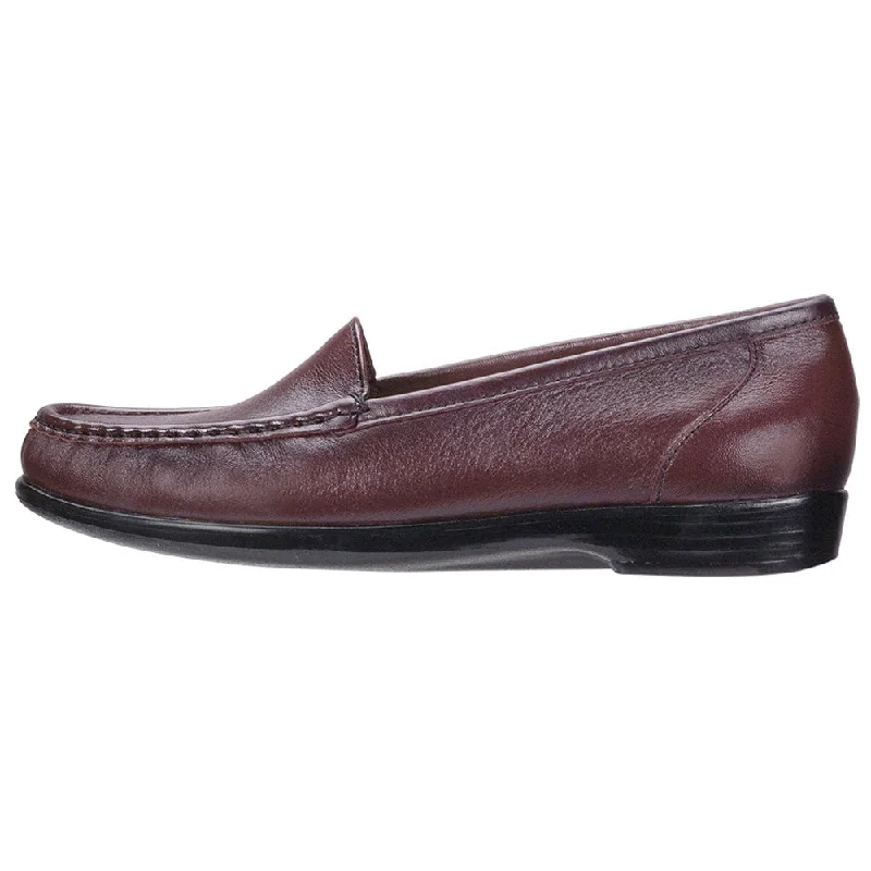 SAS Simplify Loafer Antique Wine Leather (Women's)