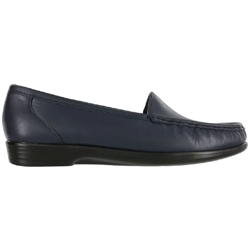 SAS Simplify Loafer Navy Leather (Women's)