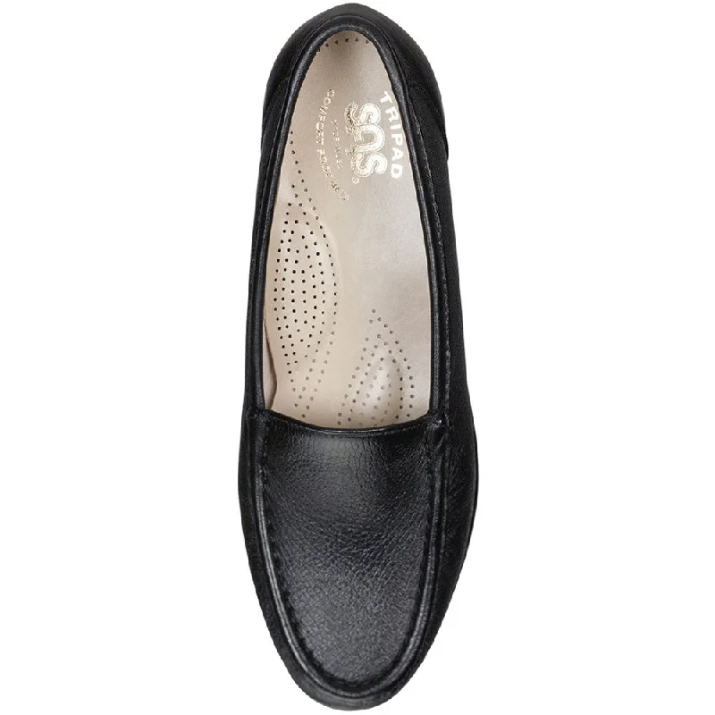 SAS Simplify Loafer Black Leather (Women's)