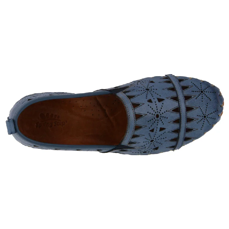 Spring Step Fusaro Slip-On Blue (Women's)