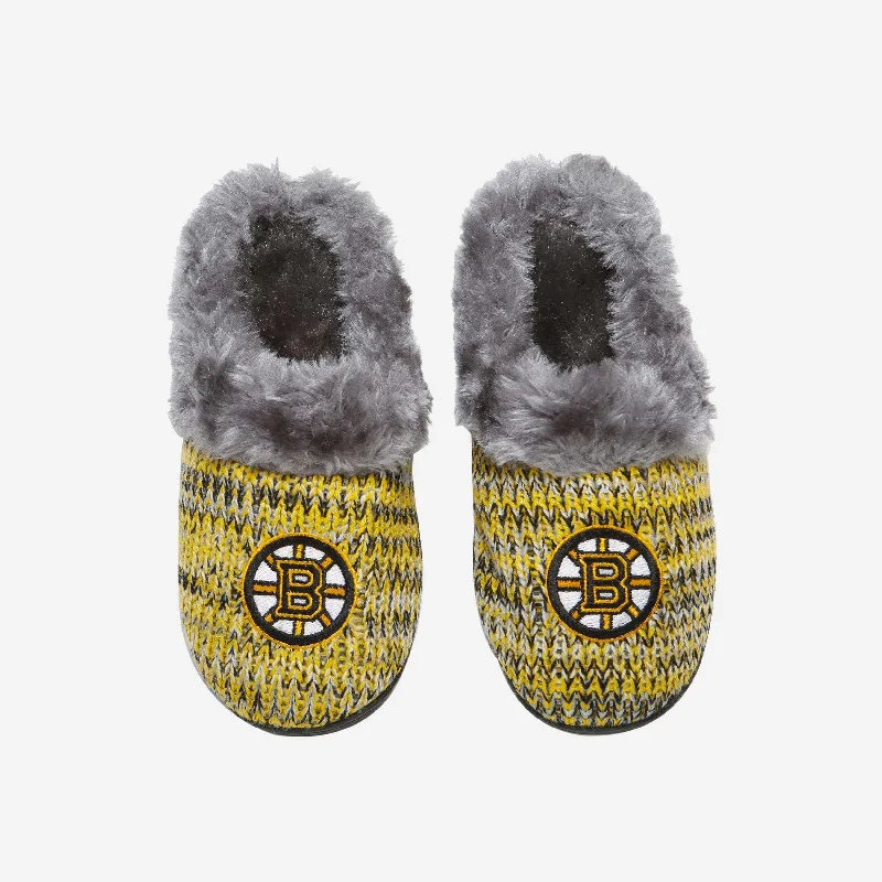 Boston Bruins Womens Peak Slide Slipper