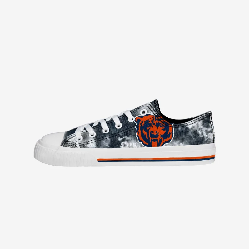 Chicago Bears Womens Low Top Tie-Dye Canvas Shoe