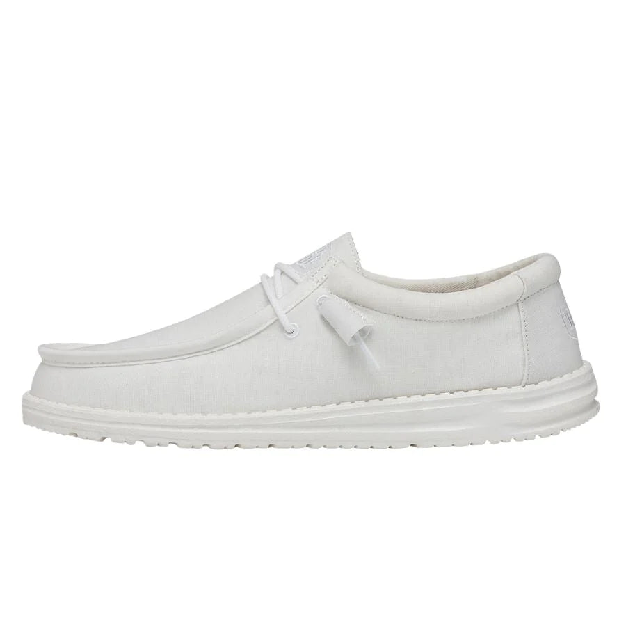 Hey Dude Wendy Slub Canvas White