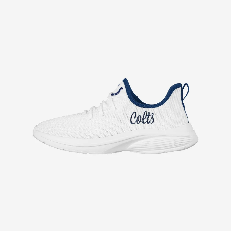 Indianapolis Colts Womens Midsole White Sneakers